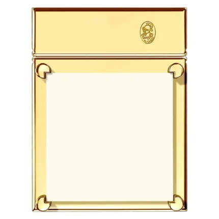 Leronza Luxury Artistic 24 KT Gold STICKY NOTES HOLDER Corporate Gifts