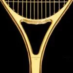 24K Gold Tennis Racket