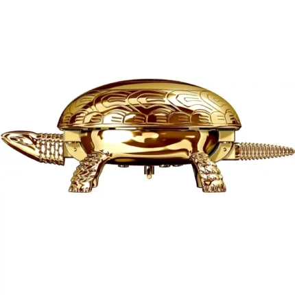 Leronza Luxury Artistic 24 Carat Gold Turtle Paper weight