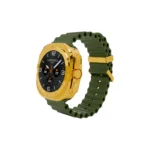 Luxury Samsung Watch Ultra Green Band