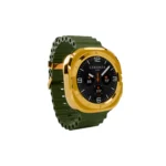 Luxury Samsung Watch Ultra Green Band