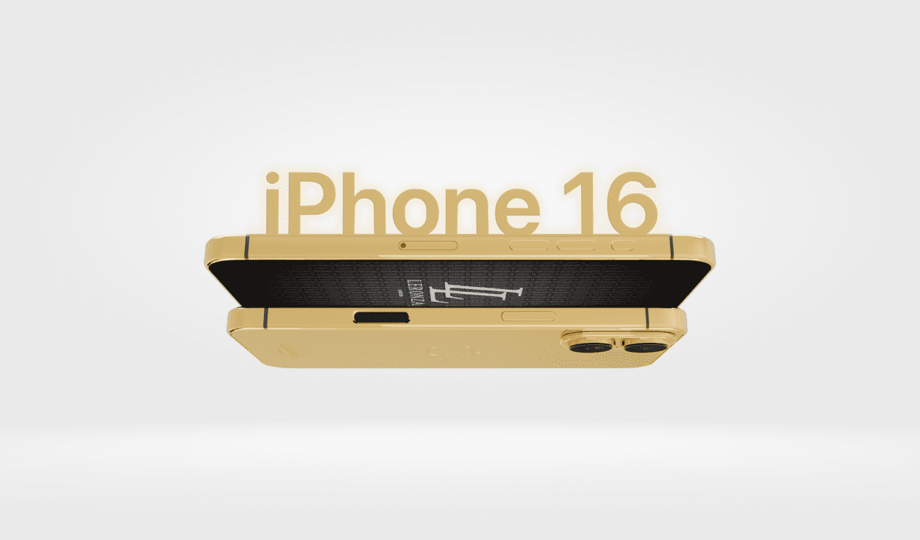 Gold Apple iPhone 16 Plus