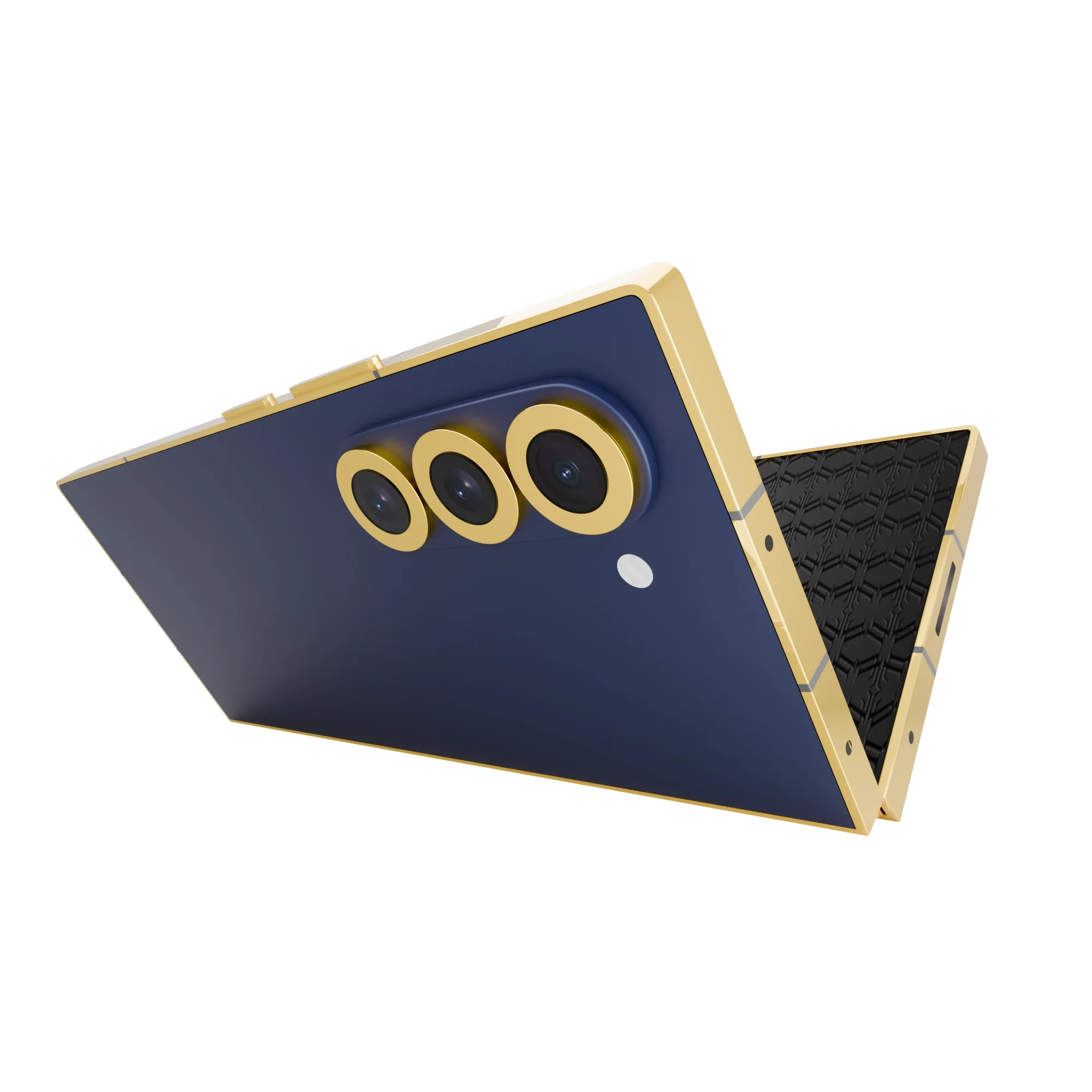 Gold Samsung Galaxy Z Fold6 Blue