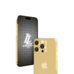 24k Gold iPhone 16 Pro Max Diamond logo