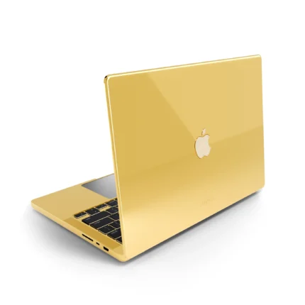 24K Gold Apple MacBook Pro Diamond