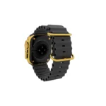 24K Gold Watch Ultra 2 Black