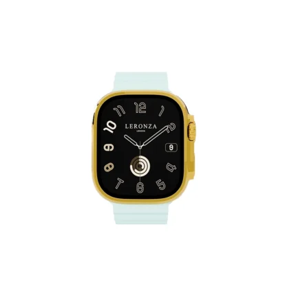 24K Gold Apple Watch Ultra 2 Blue