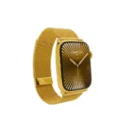 24K Gold Series 10 watch Milanese