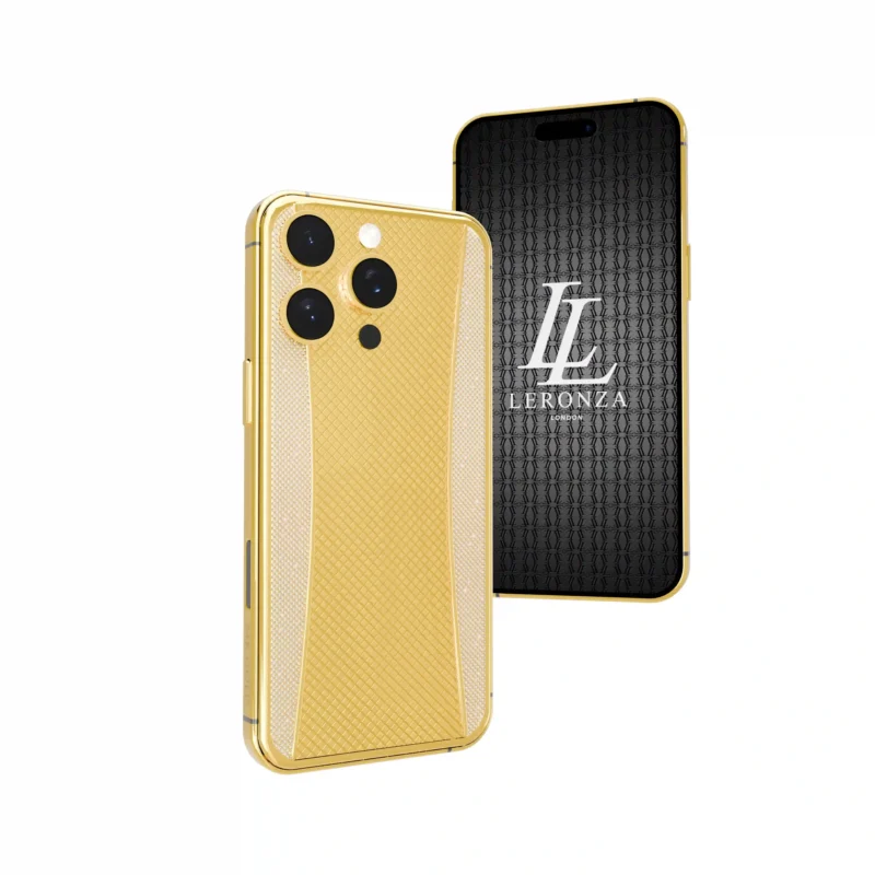 Gold iPhone 16 Pro diamond