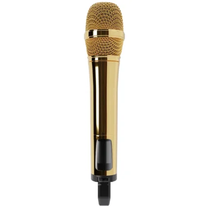 24K Gold Shure Microphone