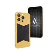 Gold iPhone 16 Pro max CarbonFiber