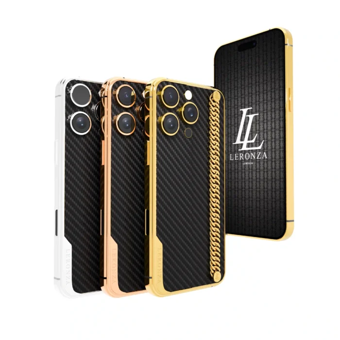 Gold iPhone 16 Pro Max Carbonfiber