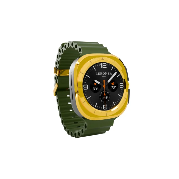 Luxury Samsung Watch Ultra Green Band