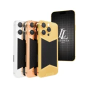 Gold iPhone 16 Pro max CarbonFiber