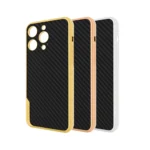 Gold iPhone 15 16 Pro Max CarbonFiber Legacy case