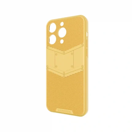 Luxury Gold iPhone Pro Max 15 16 Case