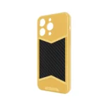 Gold iPhone 15 16 Pro Max CarbonFiber Victory case