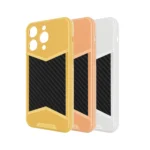 Gold iPhone 15 16 Pro Max CarbonFiber Victory case