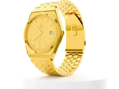24K Gold Luxury Leronza Customised Watch