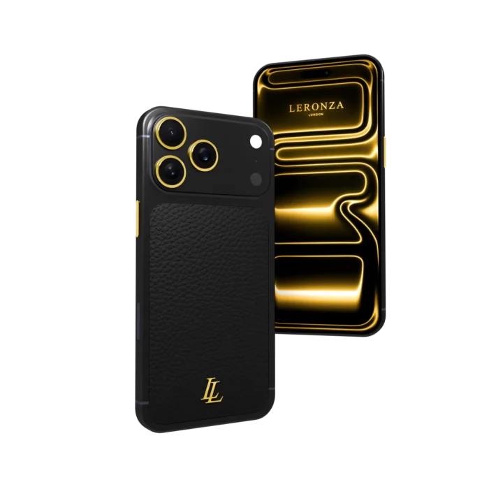 Black Rhodium_02 Black iPhone 17 Pro and Max in 24K Gold, Rose Gold & Platinum - Image 1